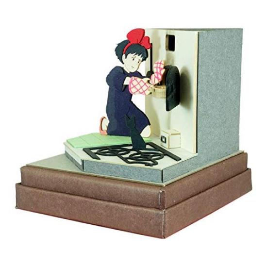 Sankei Studio Ghibli мини Служба доставки Селедка Пирог Бумажная модель Разноцветный Кики MP07-93