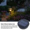 7/10cm Solar Light Replacement Top Waterproof Solar Panel Lid Automatically On/Off Garden Lantern Repair Part for Yard Patio