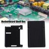 Motherboard Shell Box Black Aluminium Alloy Fit for RaspberryPi 3 Model B 2b3b+