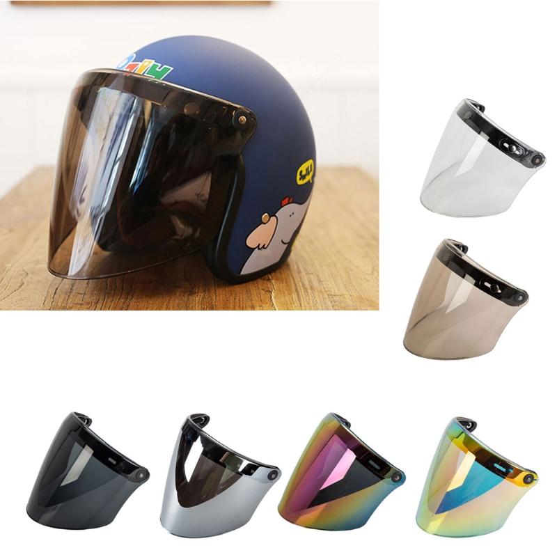 Универсальный шлем Bubble Visor Shield 3-Snap Helmet для Peak Lens без запаха Retro