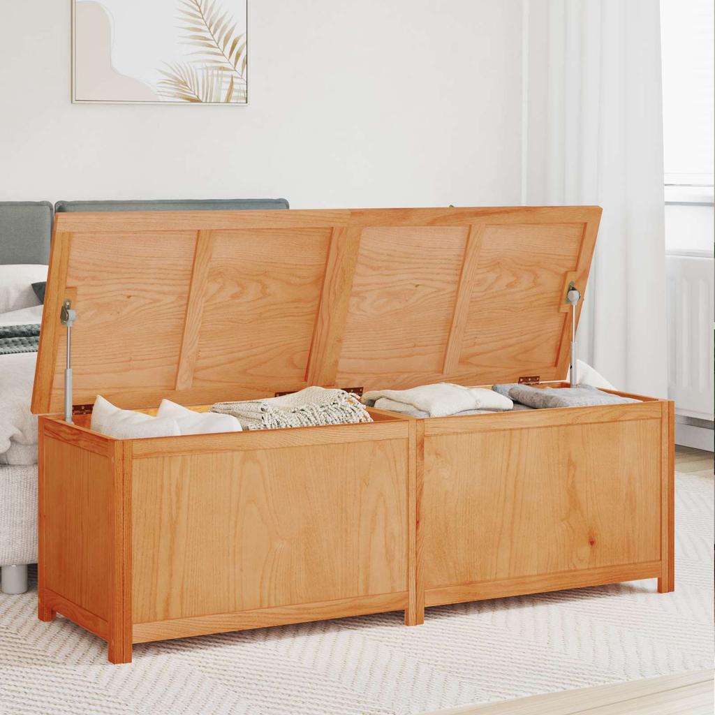 Storage Box Solid Oak Wood