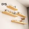 Modern Wall Mounted Storage Rack Strong Load-bearing Simple Installation Bathroom Floating Shelves Display Organizer