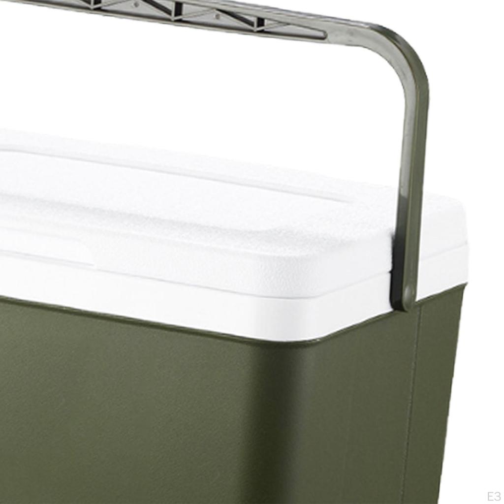 Cooler Box Cold/Heat Preservation Carrier Portable Container Ice Chest Small for Barbecue