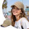 Breathable Sun Protection Hat Adjustable Sunshade Cap Fashionable Sun Visor Cap  for Women