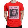 Men's T-Shirts Pearl Phrase Horror Movie Halloween Novelty Cotton Tees Short Sleeve T Shirts Round Collar Clothing Gift Idea