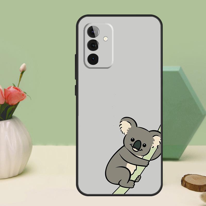 Cute cartoon watercolor animal koala For Samsung Galaxy A26 A54 A34 A14 A52 A32 A12 A13 A33 A53 A15 A16 A36 A56 A06 A35 A55 Case