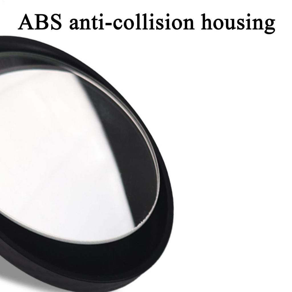 Car Blind Spot Mirror 360-Degree Rotation Mirror For Car Rainproof Accessories With 150-Degree Angle View For Monitor Rearview