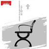 Shibird Outdoor Solid Wood Leisure Bench