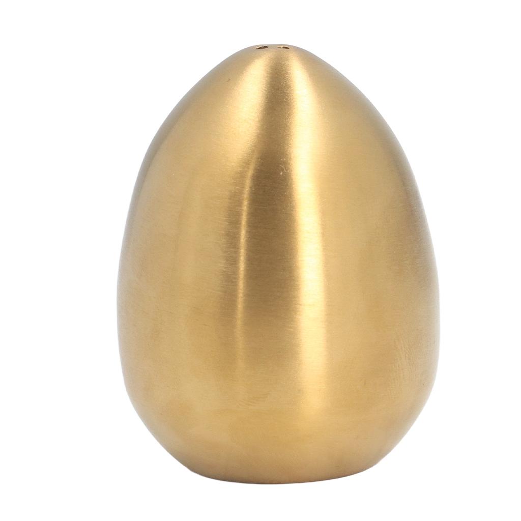 Egg Spice Shaker Stainless Steel Egg Shaped Pepper Shaker for Outdoor Barbecue Restaurant Banquet