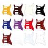 Multicolor 11Hole SSH Guitar Pickguard Scratch Plate For ST SQ Electric Guitars 3-Ply SSH Guitar Pickguard Guitar Parts