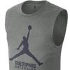 Men's Jordan Basketball Jerseys Men's Rolling Gray Crew Neck Moderate