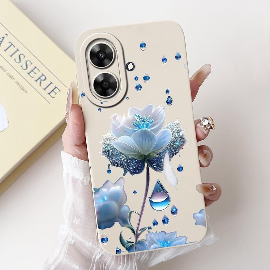 Для Realme Note 60 Чехол RMX3933 Роскошная Конфетная Расписная Крышка Мягкий ТПУ Чехол для Телефона Для Realme Note 60X Note60 Narzo N61 Fundas Coque