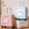 JOURHEY SHI Kids' Cartoon Mini Carry-on Suitcase