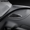 Накладка на вентиляционное отверстие переднего кондиционера для Kia Sportage NQ5 2024, рамка из углеродного волокна, аксессуары для интерьера