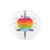 1Pc Small Pride Rainbow Flag Tinplate Badge Support Gay Lesbian Bisexual Transgender Symbol Pin Icons Brooch Jewelry Accessories