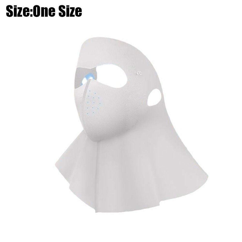 Full Face Sun Protection Mask UPF50+ Sunshade Face Mask Fashion Anti-UV Neck Scarf Summer
