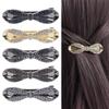 Темпераментные девочки Кристалл Циркон Женщины Зажим-автомат для волос Весна Корейский Держатель для хвостика Маленькая заколка для волос