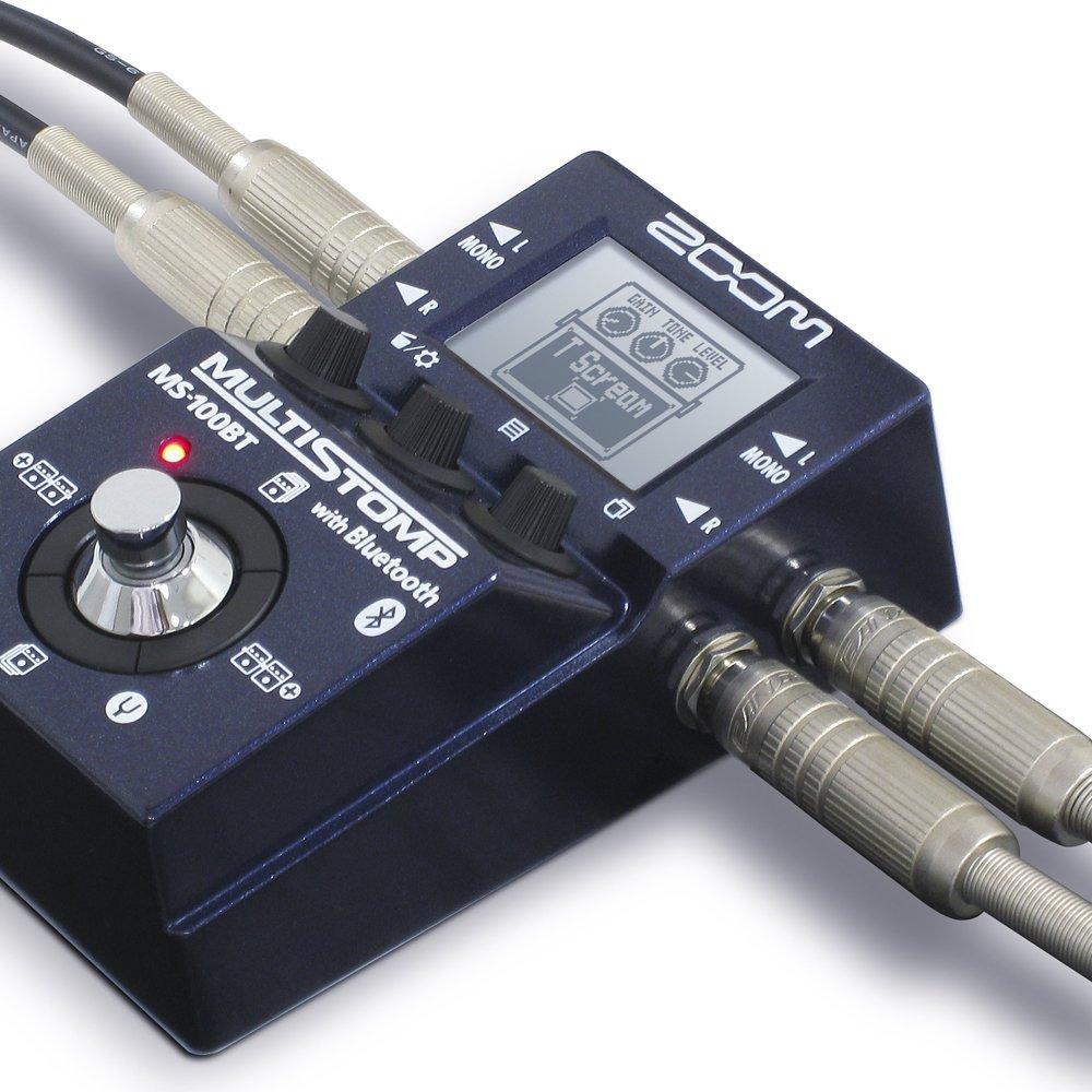 Zoom МУЛЬТИ-СТОМП с Bluetooth MS-100BT