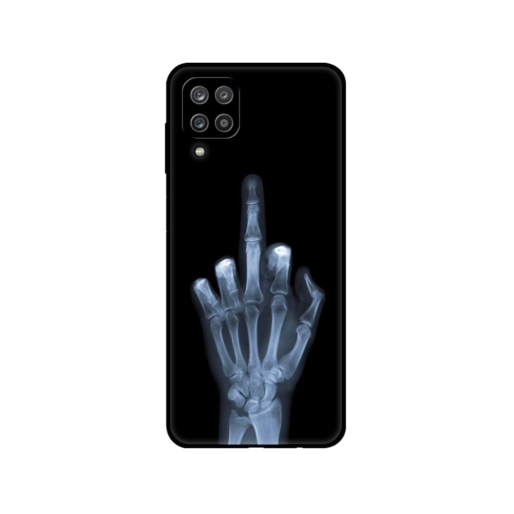 Мягкий силиконовый чехол для Samsung A12, чехол для телефона Samsung Galaxy A12, GalaxyA12 A 12 SM-A125F a125, бампер 6,5 дюйма; черный чехол из ТПУ