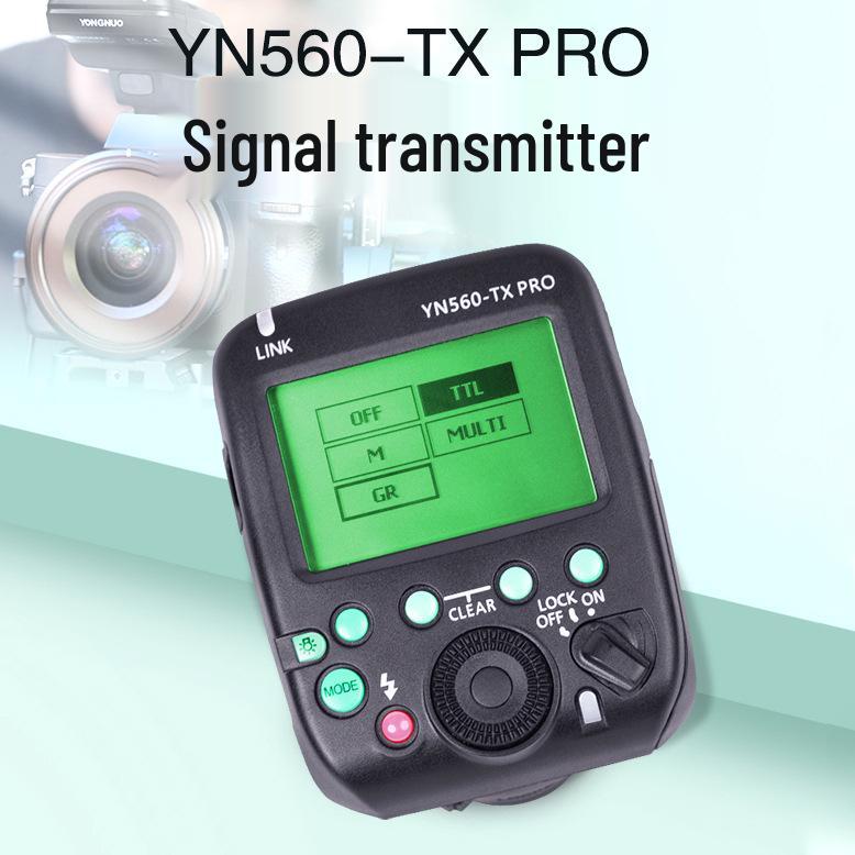 Yongnuo YN560TX PRO HSS TTL Flash Trigger for YN200/Y650EX-RF Flashes