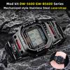 Мод-комплект DW5600 mecha металлический корпус стальной ремешок Для Casio G-SHOCK DW-5600 GW-B5600 GMW-B5000 Мужские Заменяет безель браслет