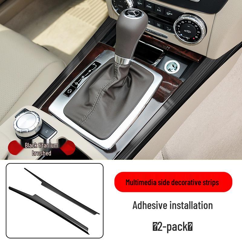 08-13 C-Class W204 C180/C200/C260/C300 Декоративная наклейка на панель переключения передач
