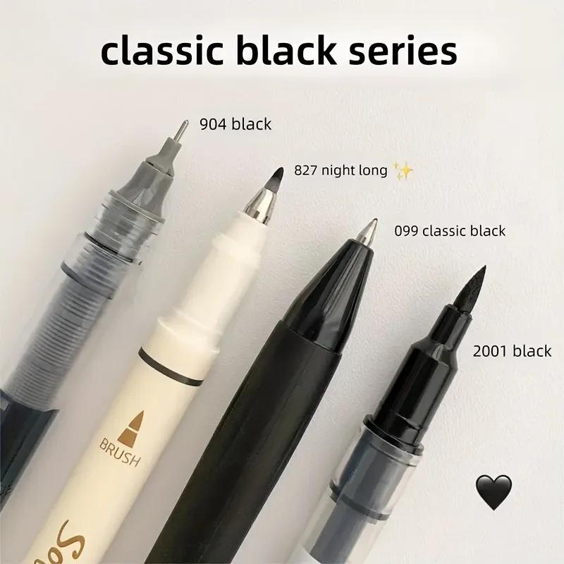 Retro Pen Set with Fast Drying Ink for Smooth Writing, Perfect for Office Work and Practical Learning In School Classrooms