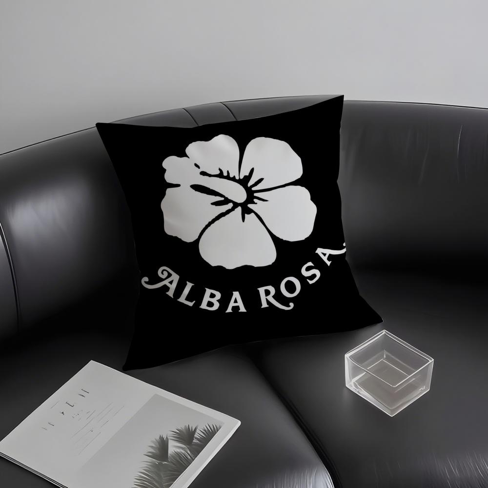 Бренд A-Albar Rosas Наволочка для подушки-подушки Ультрамягкая, приятная для кожи ткань Облачный комфорт и скрытая молния