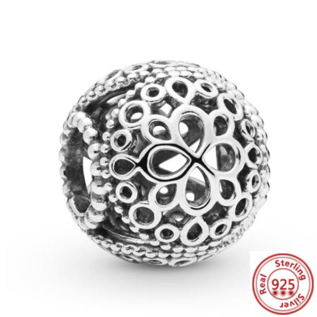 925 Silver Animal Character Love Series Clip Beads Pendant Fit Original  Charm Accessories Bracelet for Women DIY Jewelry