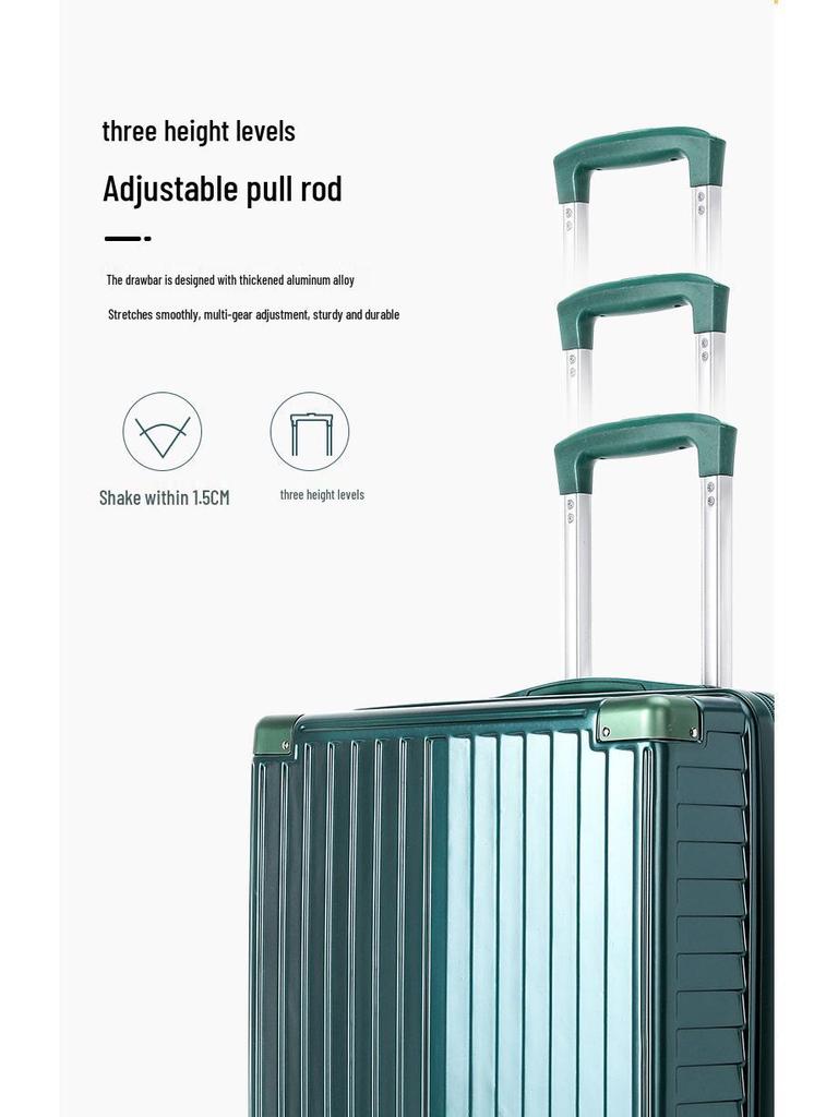 Легкий мини-чемодан на колесиках с кодовым замком, 18-20 дюймов - Идеально подходит для студентов и детей.