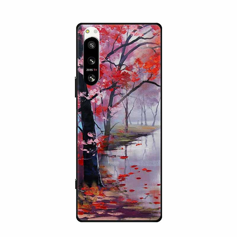 Крутой силиконовый чехол для Sony Xperia 5 IV Чехол с принтом Модный мягкий задний чехол для Sony Xperia 5IV Чехол-защита Печатные корпуса