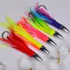 Seawater Fishing Lures Metal Head Octopuses Squid Skirt Baits Octopuses Squid Skirt Trolling Lures Fishing Accessories