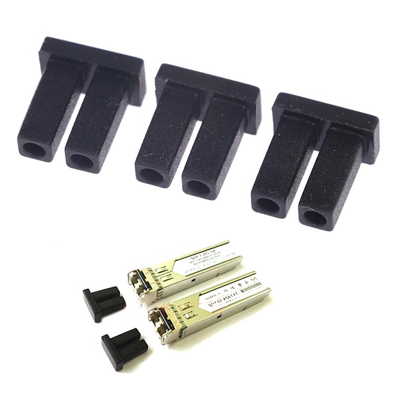 10 шт./лот Lc оптический модуль пылезащитная заглушка Sfp Fiber Module защитная крышка