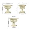 Multipurpose Flower Pot White Decorative Vase Vintage Urn Vase Flower Pot  Living Room