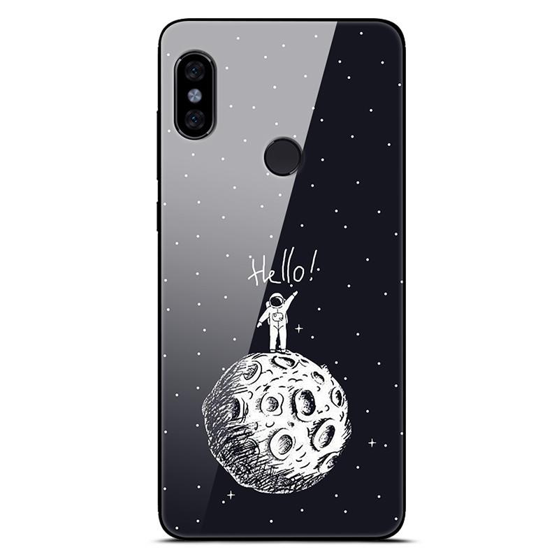 Чехол для Xiaomi Redmi Note 5 Закаленное стекло Планета Космос Задняя крышка из стекла для Xiomi Redmi Note 5 Pro Redmi note5 64GB 32GB