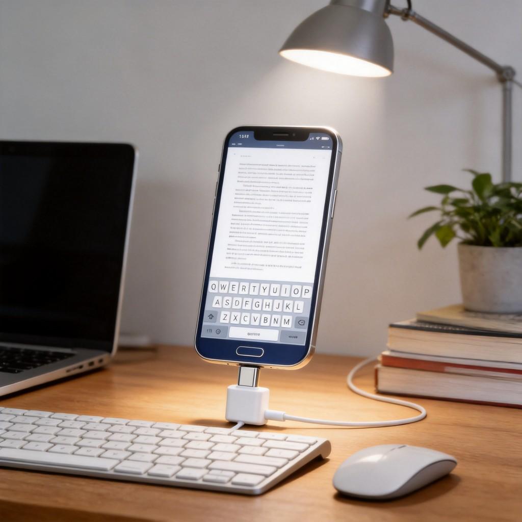 OTG-адаптер-конвертер Type C для Android для клавиатуры, мыши, кардридера, совместимый с Android-телефонами