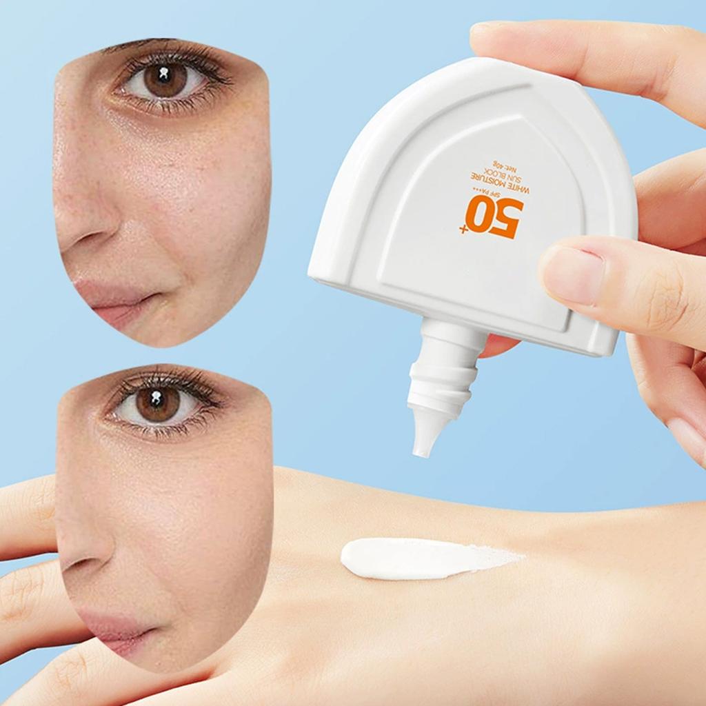 Увлажняющий солнцезащитный крем, устойчивый к УФ-излучению, подходит для использования на открытом воздухе, для отдыха на море, для скалолазания, уменьшает повреждение от УФ-излучения, 40 г