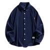 Dingmao Large Size Shirt, Loose and Fashionable Long Sleeved Shirt, Men's Corduroy