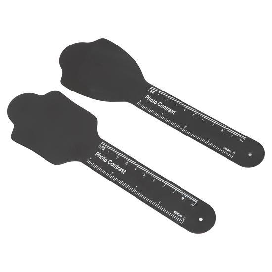 2 шт., стоматологическая доска с черным фоном, профессиональный сплав, стоматологическая внутриротовая фотография, контраст для ухода за полостью рта 