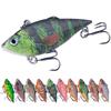 1pcs  Lipless Crankbait Rattling VIB Artificial Fishing Lure  Long Casting Sinking Wobbler Plastic Hard Bait