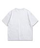 ORIGINALDAY Doggywalk Graphic Short Sleeve T-Shirt Unisex Oversized Fit White Melange