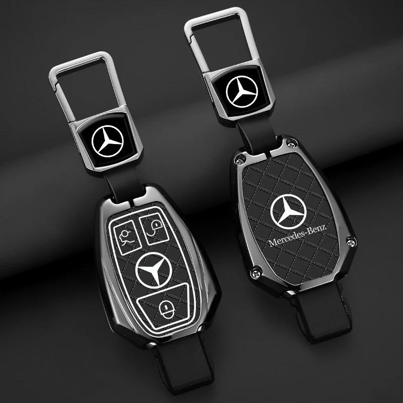 2025 Горячий Для Mercedes Benz A B C E Класса GLS GLA GLK GLC CLS CLA AMG W204 W205 W212 W463 W176 Автомобильный Чехол-Крышка Защитная Для Брелока