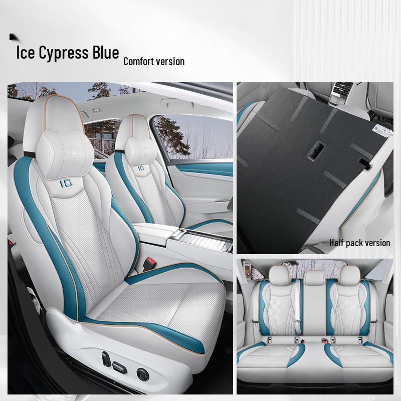 2024 VW ID.7 First Edition Кожаные чехлы на сиденья - Всесезонные, Дизайн с полным обхватом