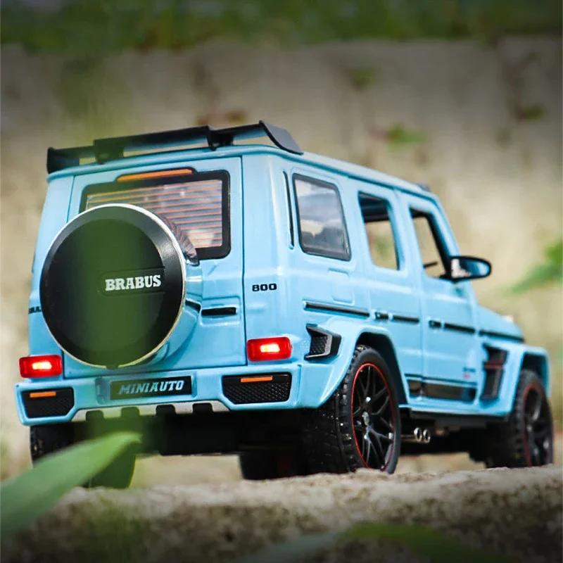 1:24 G800 Высокодетализированная литая металлическая модель автомобиля Звук Свет Оттяжка Коллекция Детская игрушка Подарок