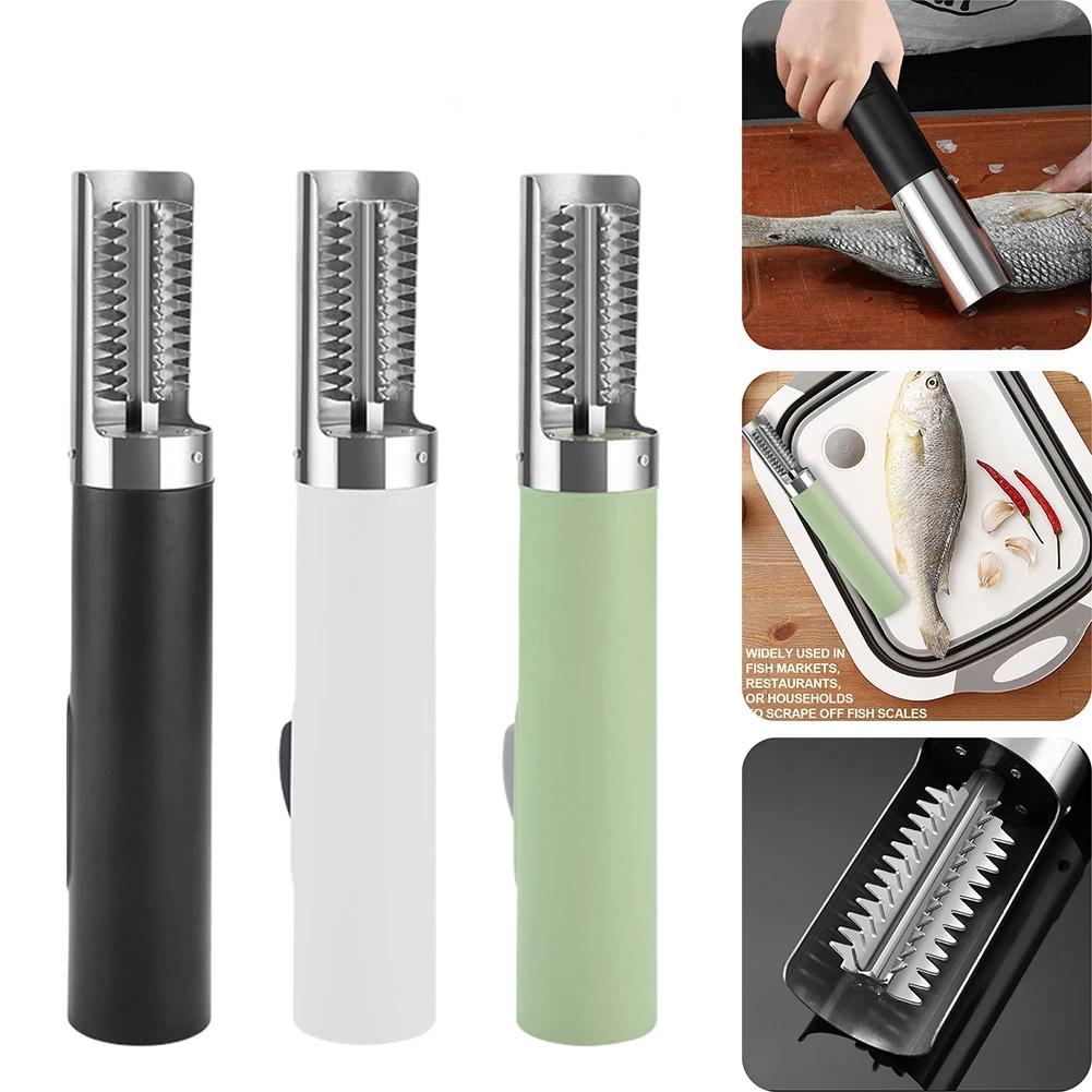120W Electric Fish Scraper Portable Cordless Fish Scaler Remover Cleaner Waterproof Rechargeable Fish Scale Knife Seafood Tools