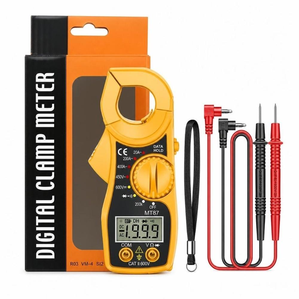 AC Voltage Measurement Digital Clamp Meter 2000 Counts Multimeter Tester Electrical Testing