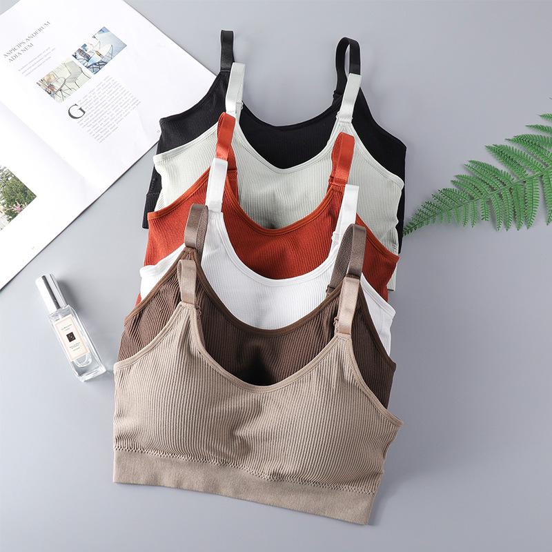 Женское модное спортивное нижнее белье, кроп-топ, одежда для спортзала, топ, спортивные бюстгальтеры, топы без рукавов, спортивный бюстгальтер для йоги EMA