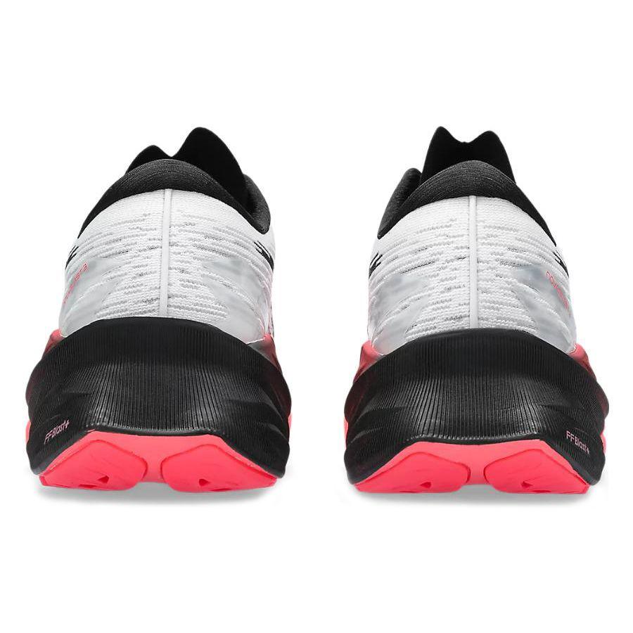 Asics Женские кроссовки Novablast 3 White Black Electric Red 1012B288-104