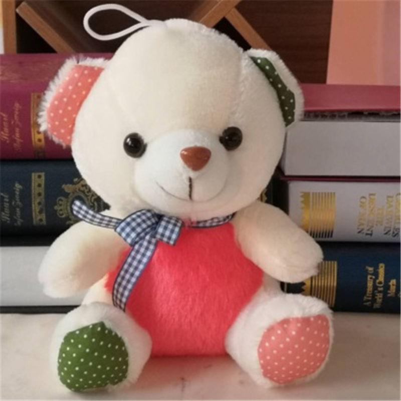 Плюшевая кукла Diandian Bear Плюшевая игрушка Кольцо Подарок Семидюймовая Восьмидюймовая Кукла для автомата-хватайки Доступная