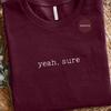 Maroon Color Shirt - Casual Trendy Tee Sarcastic Quote - Humorous Graphic, Comfortable Style, Everyday Use